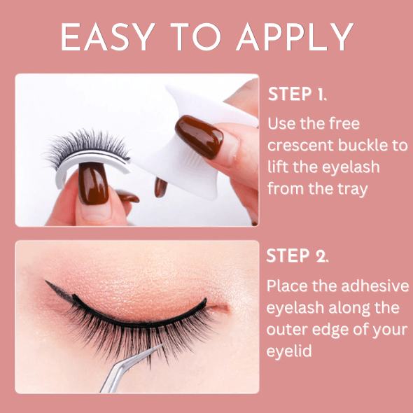 Self-Adhesive Eyelashes - 50% Discount Temporary Offer