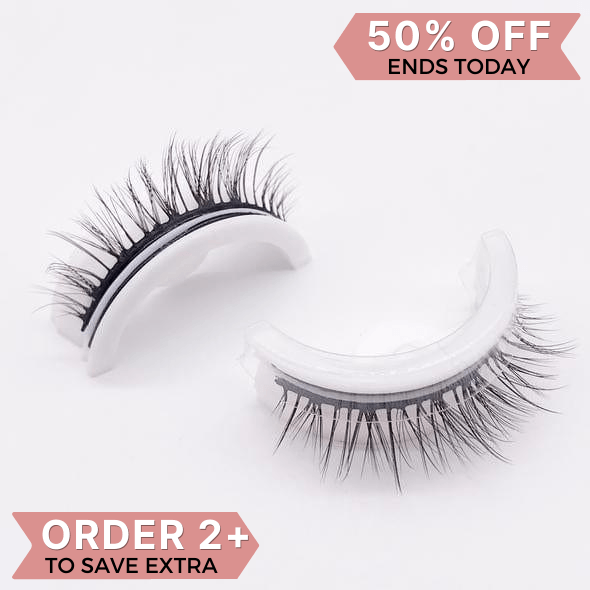 Self-Adhesive Eyelashes - 50% Discount Temporary Offer