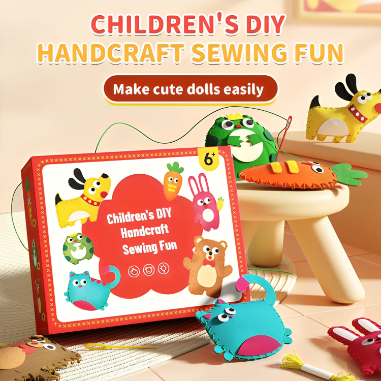 Temporary 50% Discount | Enhance Your Child's Creativity with SewPals!
