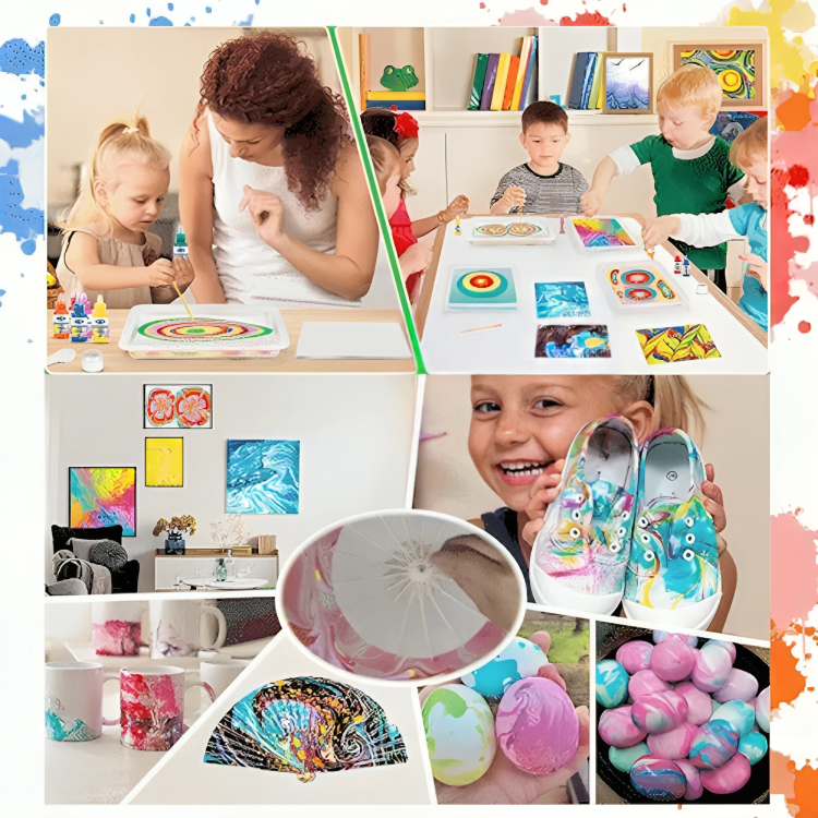 Water Marbling Paint Set | 50% Discount Temporary Offer