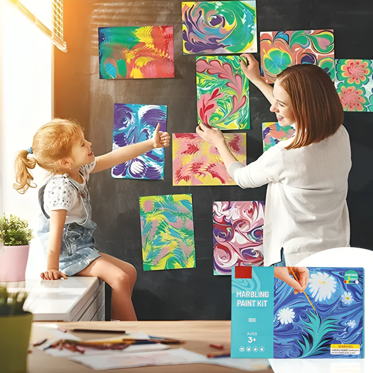 Water Marbling Paint Set | 50% Discount Temporary Offer