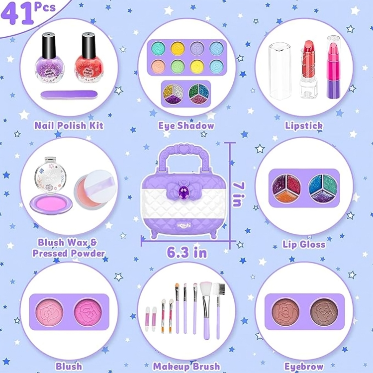 50% OFF TEMPORARY | Washable Makeup Set for Kids