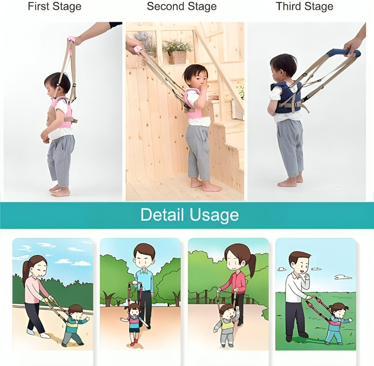 50% OFF TEMPORARY | TinySteps | The Easy Way to Support Your Baby's First Steps!