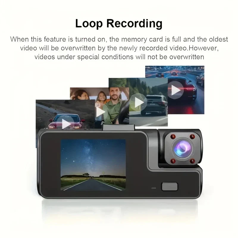 50% Discount Temporary | Full-Surround Video Recordings for Safe Driving