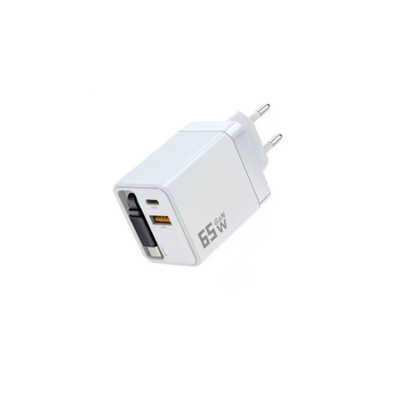 BoltStream™ 80W Retractable Charger — Unleash Lightning-Speed Power Without the Tangle
