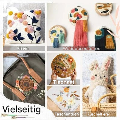 Embroidery Needle Kit | Essential Embroidery | Color-Coded Needles | EasyStitch