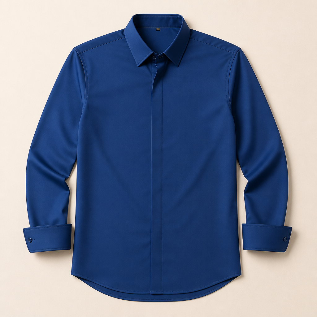 Maxton™ – Wrinkle-Resistant Slim-Fit Dress Shirt with 4-Way Stretch