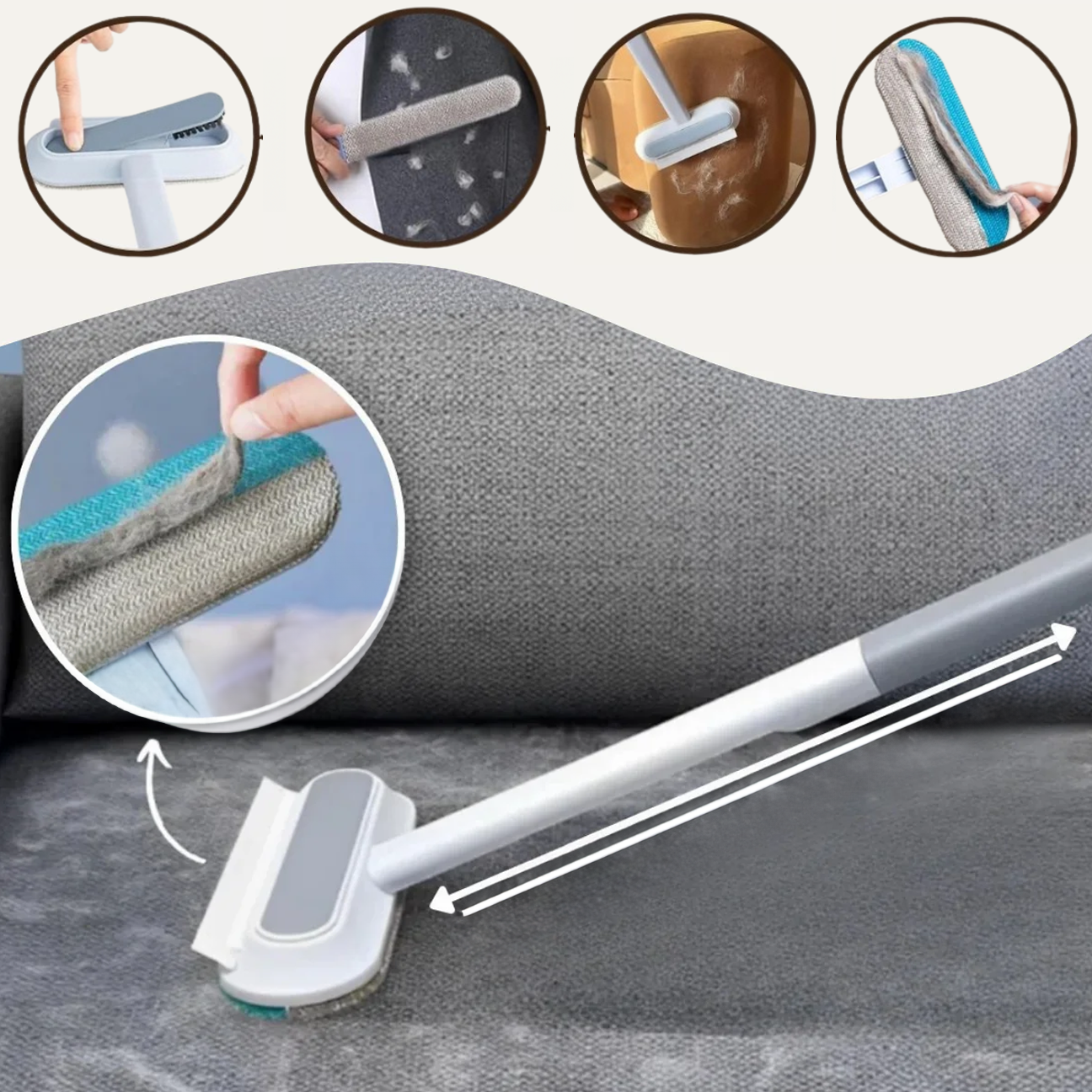 FurEase™ — Effortless Pet Hair Removal for a Calm, Fur-Free Home