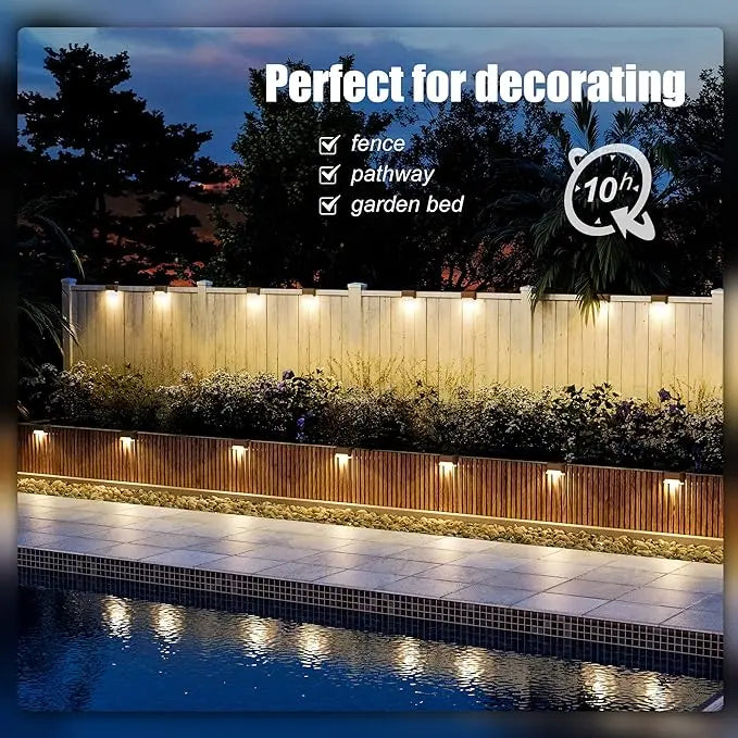 Solar Stair Lights – Exterior Lighting with Automatic Activation