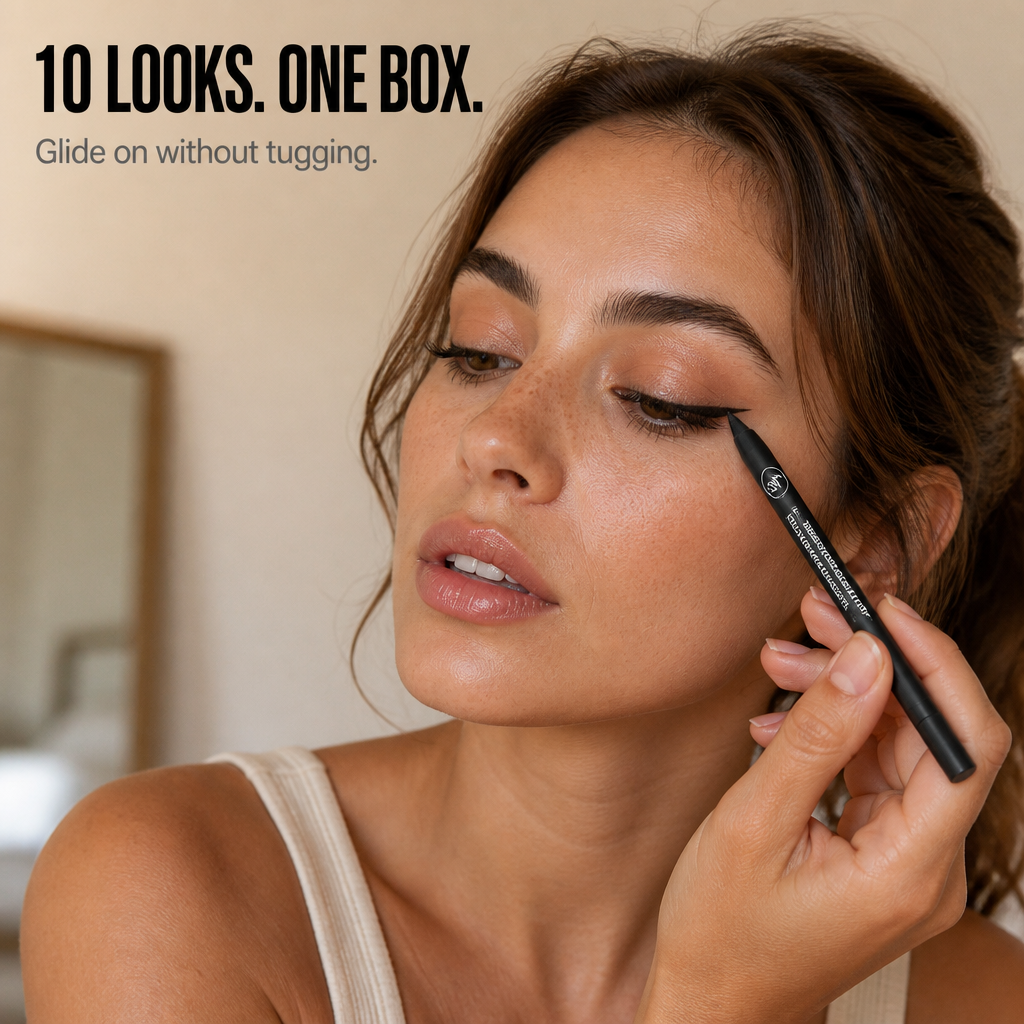 VexaLuxe™ — Create 10 Styles Using One Box of Silky Gel Liners