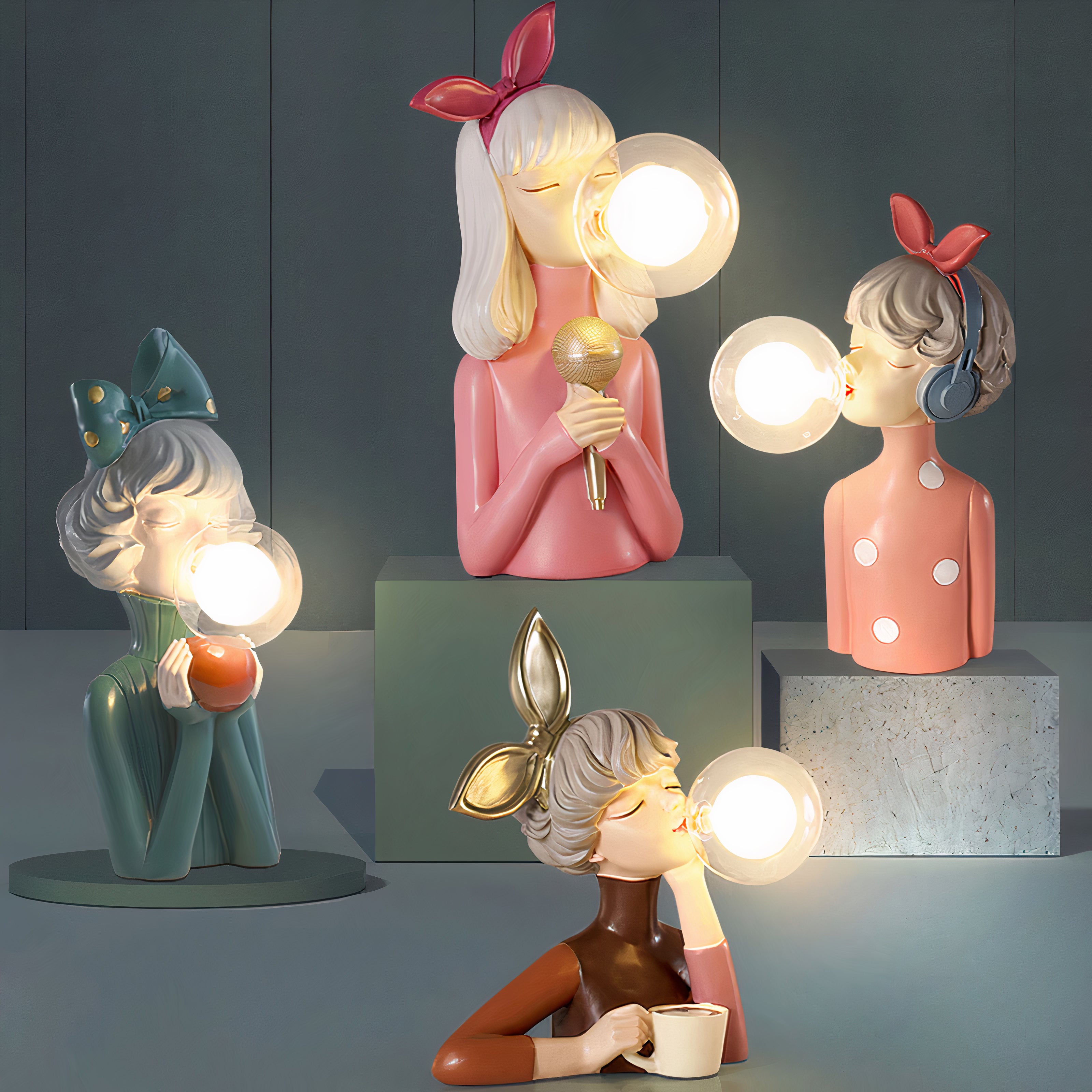 DecoGlam | Artisan Sisters Desk Lamp
