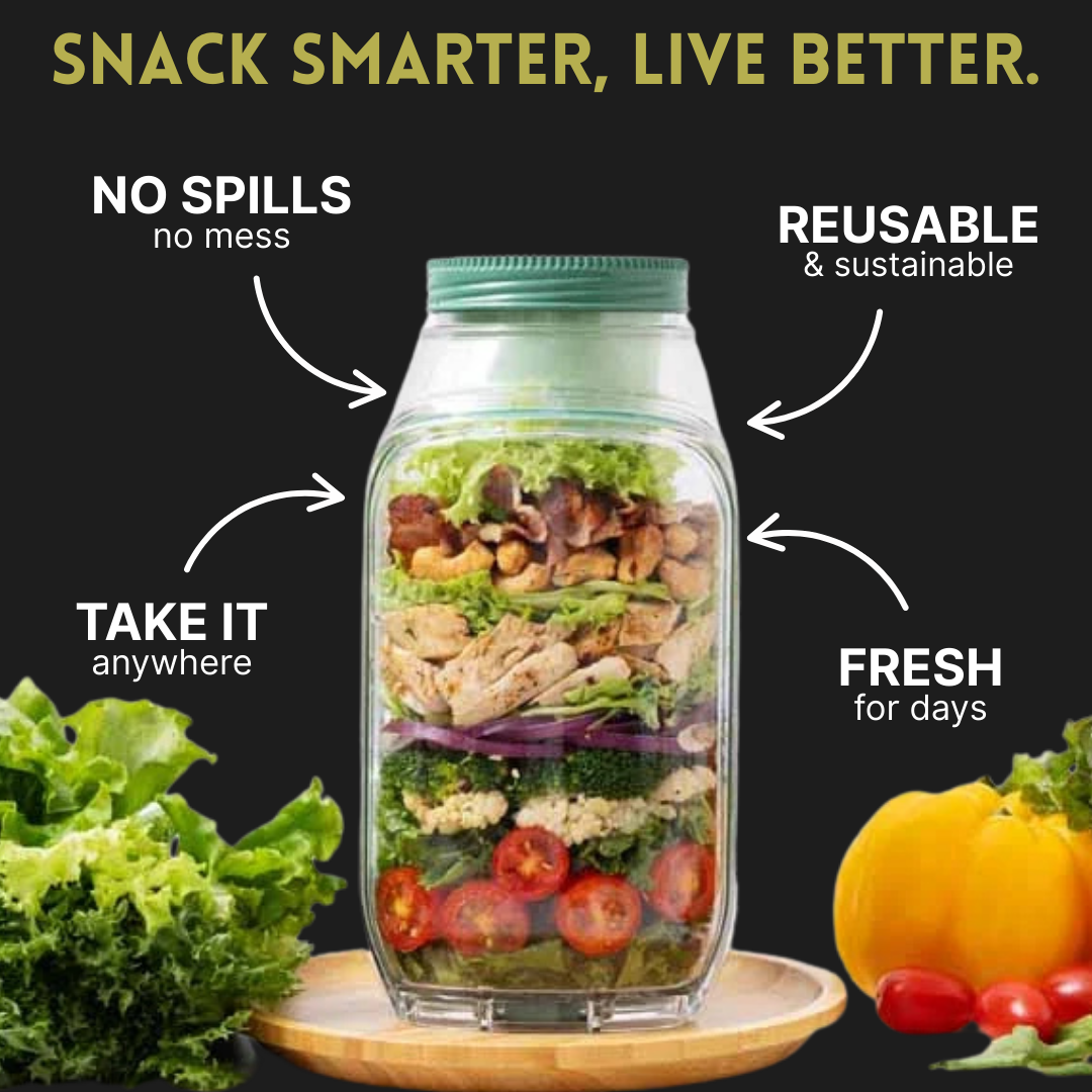FreshLayer™ Meal Pod — Savor Crisp, Spill-Free Freshness Anytime You’re Hungry