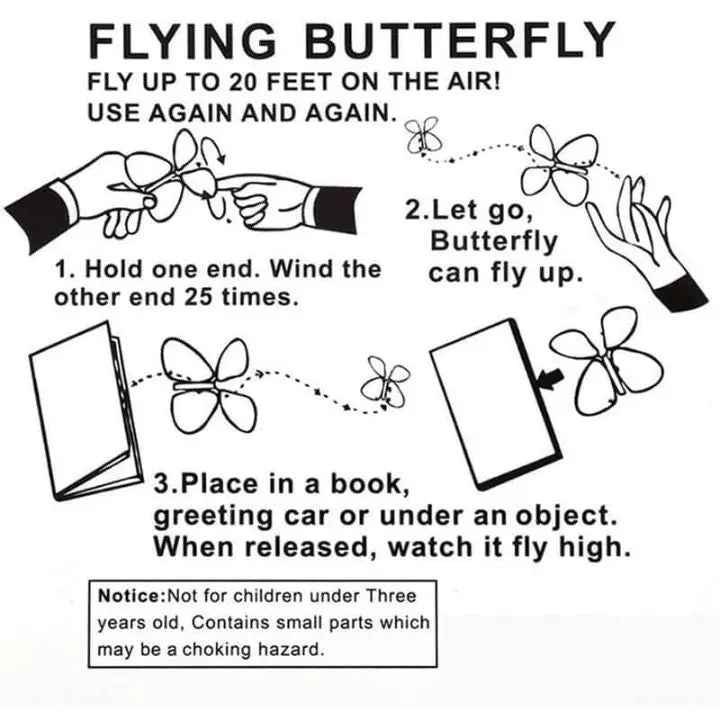 Enchanting Flying Butterflies – The Perfect Surprise Touch for Gifts & Cards!