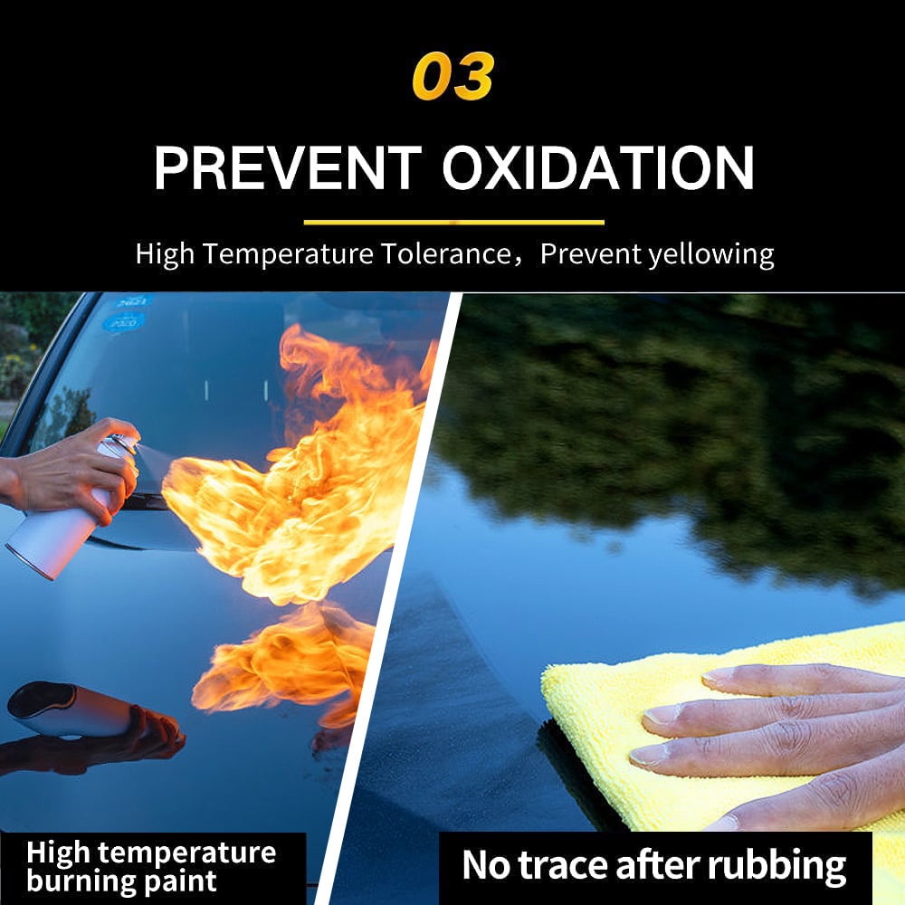 RadiantGuard™ Titanium Ceramic Wax — Unleash Showroom Shine with Bulletproof Paint Protection