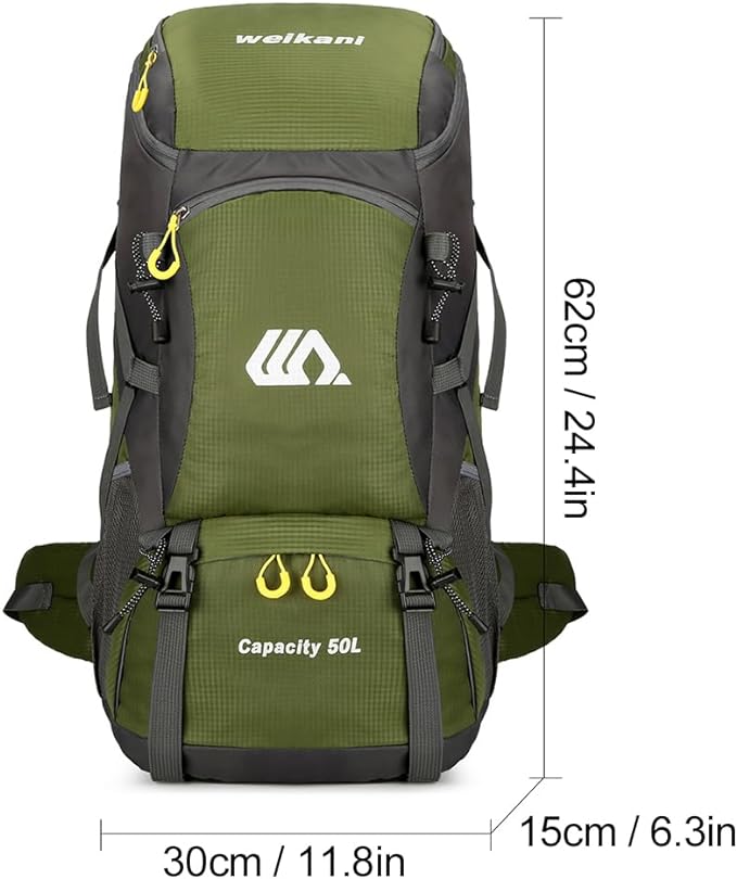 Adventure-Ready 50L Backpack for Ultimate Comfort and Durability
