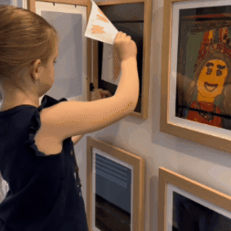 LumiCraft™ Frame — Turn Kid Clutter into Proud, Stylish Wall Art Instantly