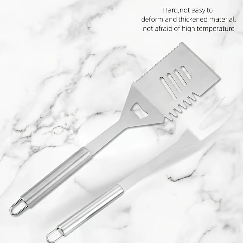 BBQ Tool Set in Stainless Steel with Carrying Case