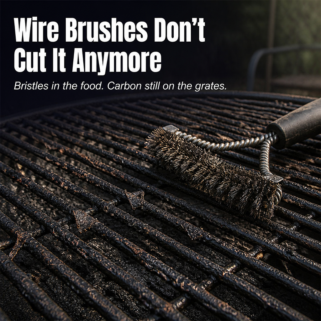 FlameForce™ — Remove Stubborn Burnt-On Grease from Your Grill in Just Two Minutes