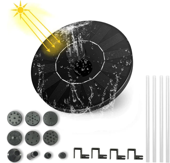 HydroLuma™ Solar Fountain — Instantly Transform Your Garden Into a Peaceful, Splash-Free Sanctuary