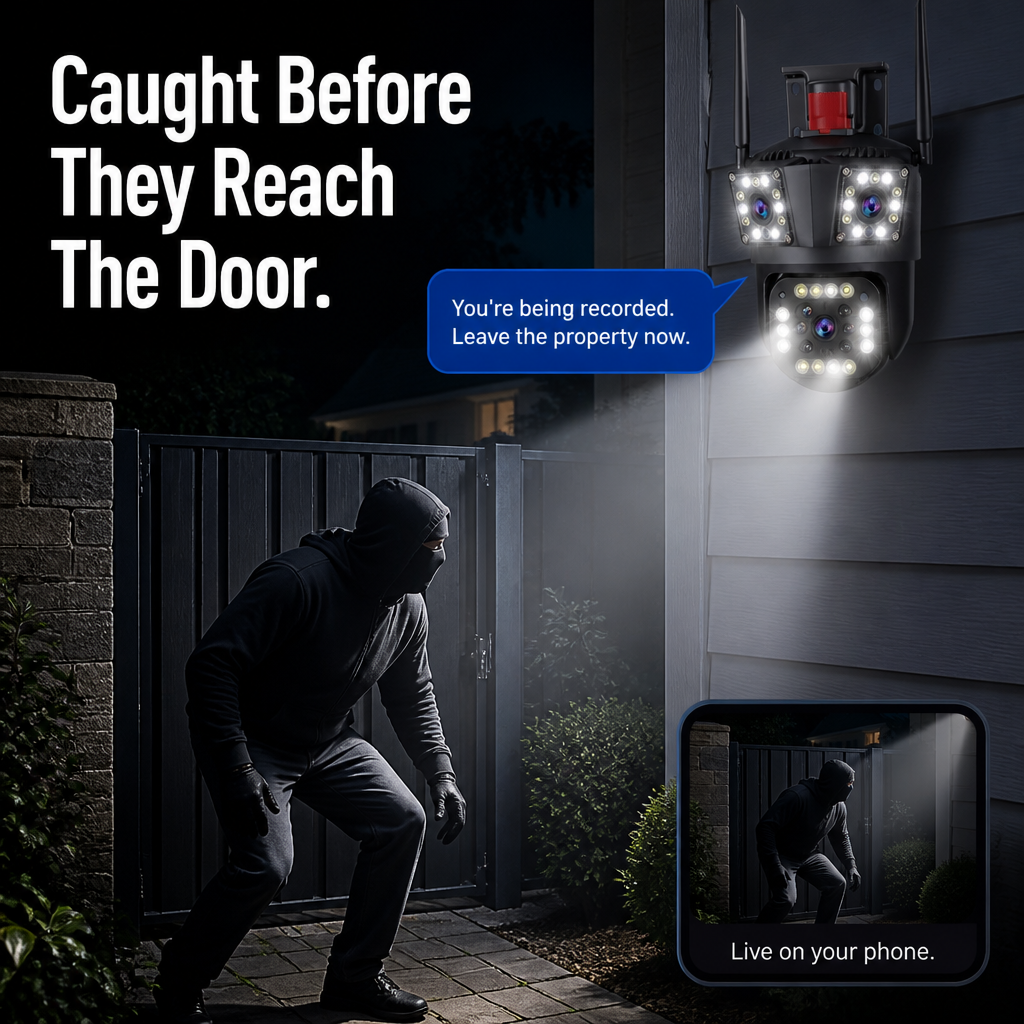 Vigilant360™ — Secure Every Corner With Multi-Lens HD View