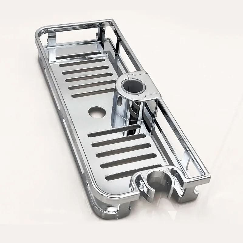 Adjustable Storage Shelf Organizer for Shower Rods