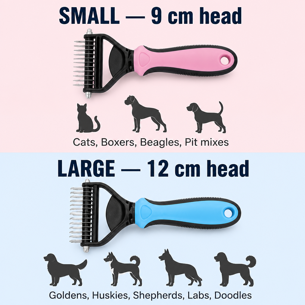 FurEase™ — Remove A Small Dog's Amount Of Undercoat Without The Yelp