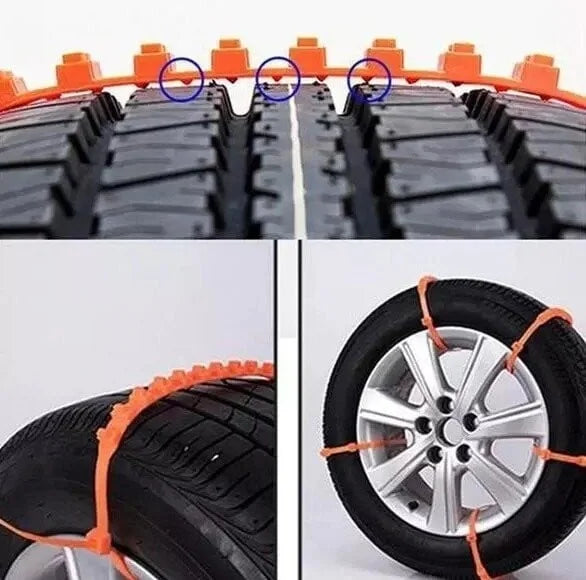 Buy 5 Get 5 Free | Portable Snow Chains for Road Use