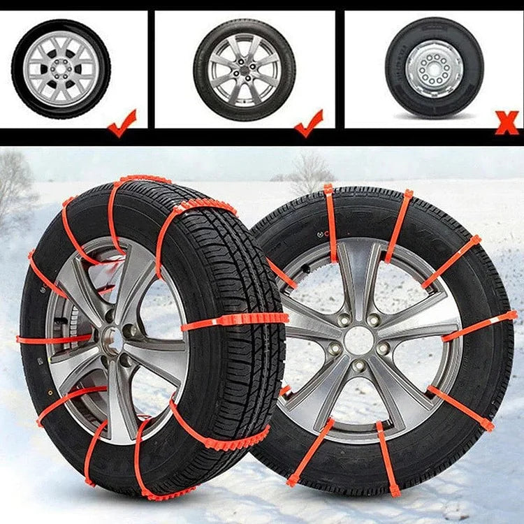 Buy 5 Get 5 Free | Portable Snow Chains for Road Use