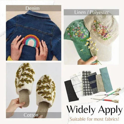 ThreadMuse™ Needle Set — Create Stunning Embroidery Effortlessly and Amaze Every Eye