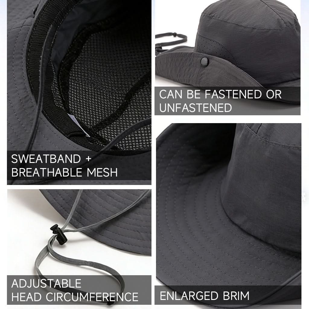 Lightweight Summer Bucket Hat for Outdoor Activities