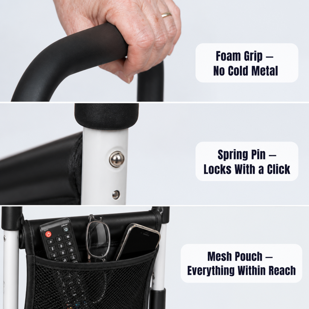 SecureRise™ — Get Up from Bed Without That Scary Shake