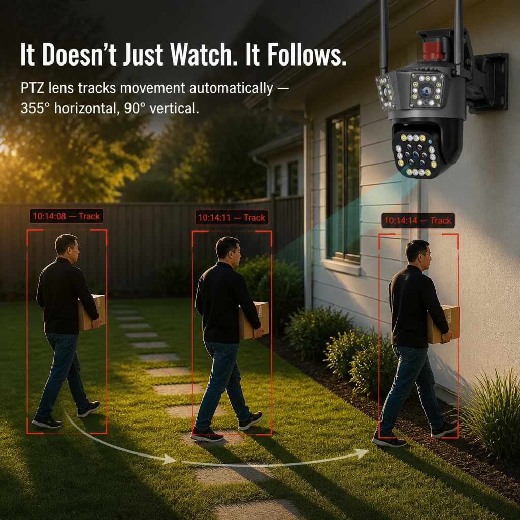 Vigilant360™ — Secure Every Corner With Multi-Lens HD View
