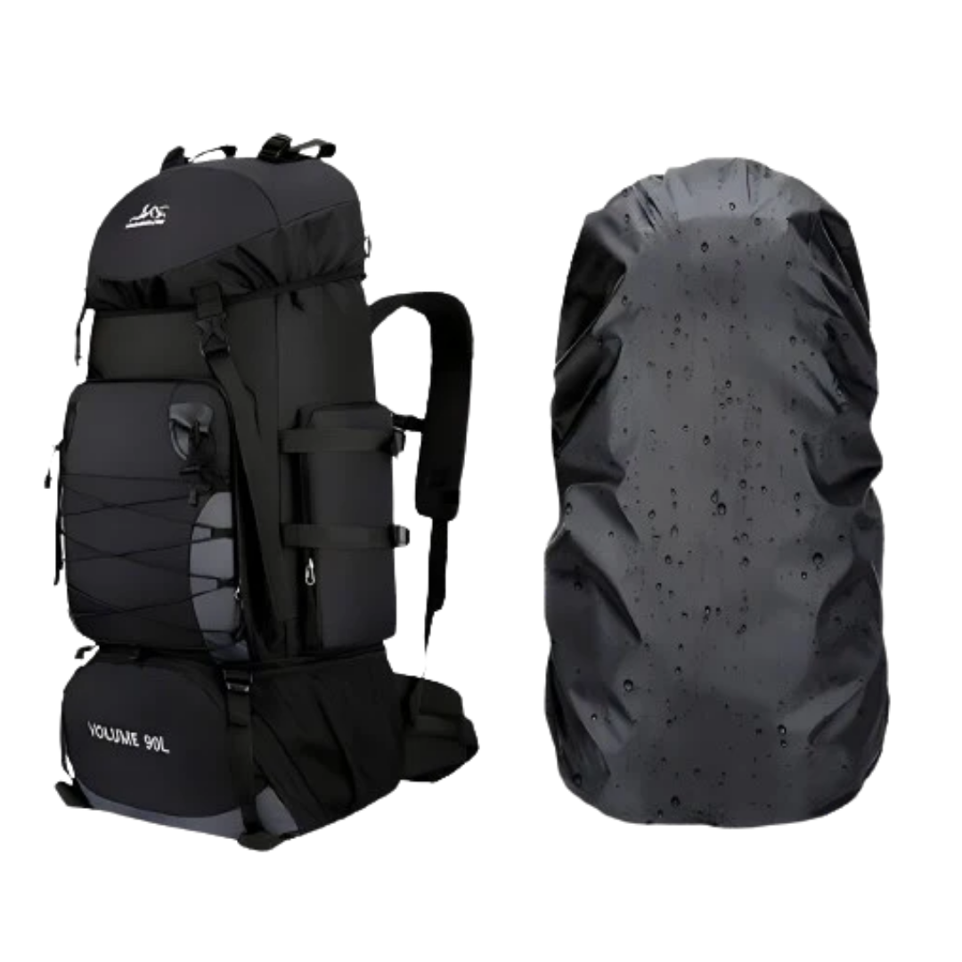 Adventure-Ready 90L Backpack - Waterproof & Lightweight