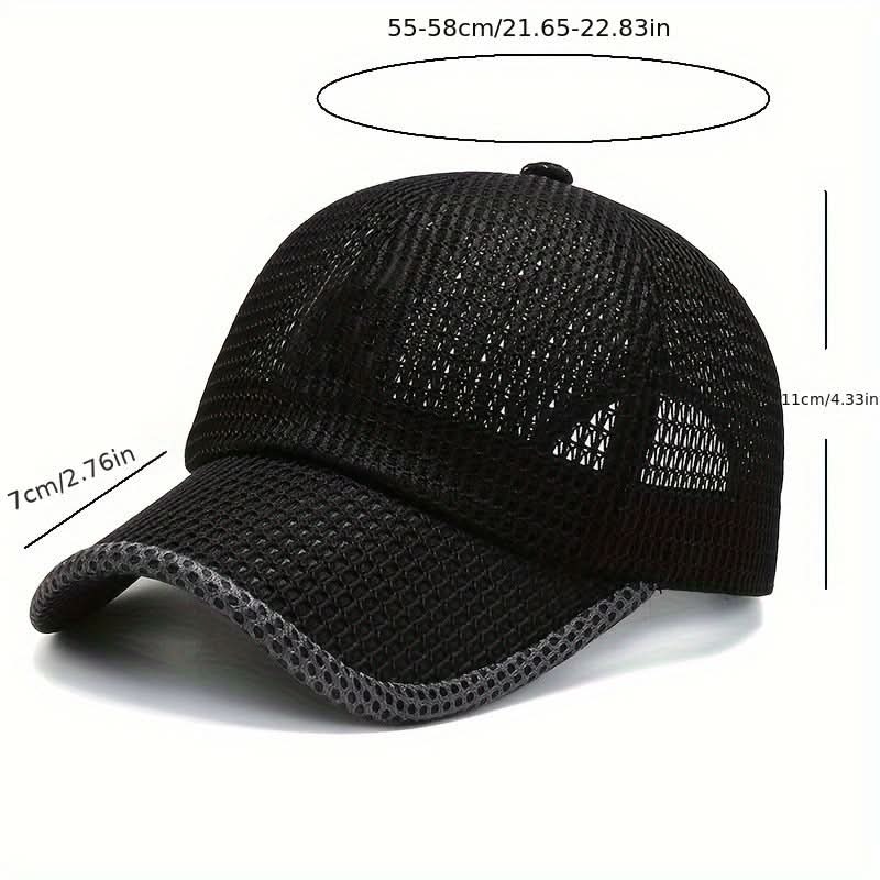 Outdoor Sun Protection Baseball Caps – Breathable Mesh Design