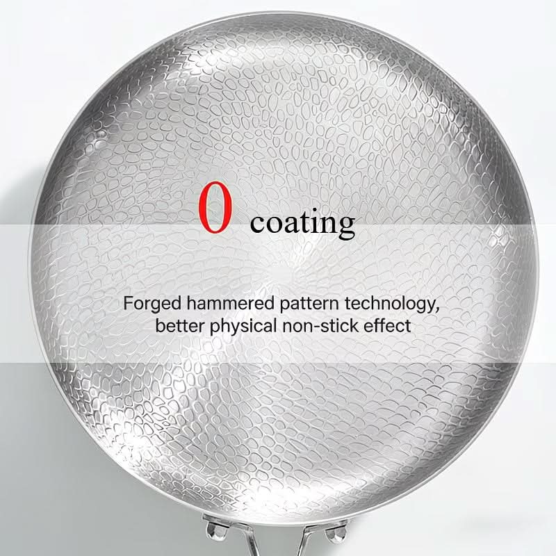 Stainless Steel Non-Stick Frying Pan for Everyday Cooking