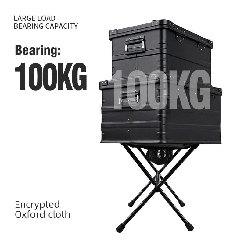 Folding Aluminum Camping Stool – Portable Outdoor Seat