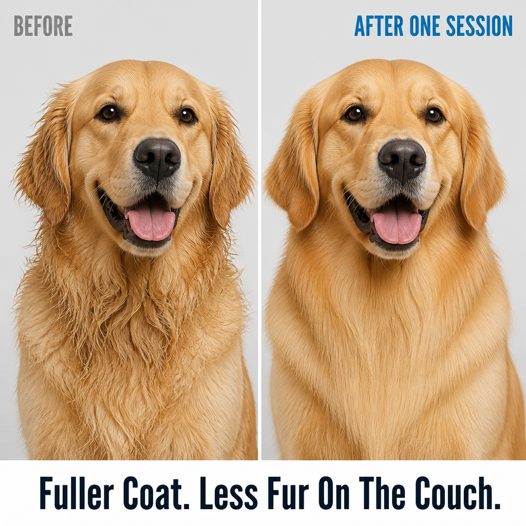 FurEase™ — Remove A Small Dog's Amount Of Undercoat Without The Yelp