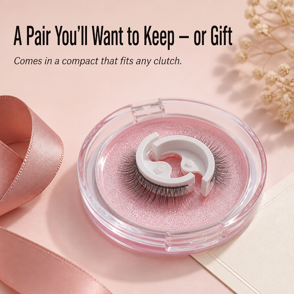 RamoraMuse™ — Apply Full Lashes in 3 Seconds, No Glue or Magnets Needed
