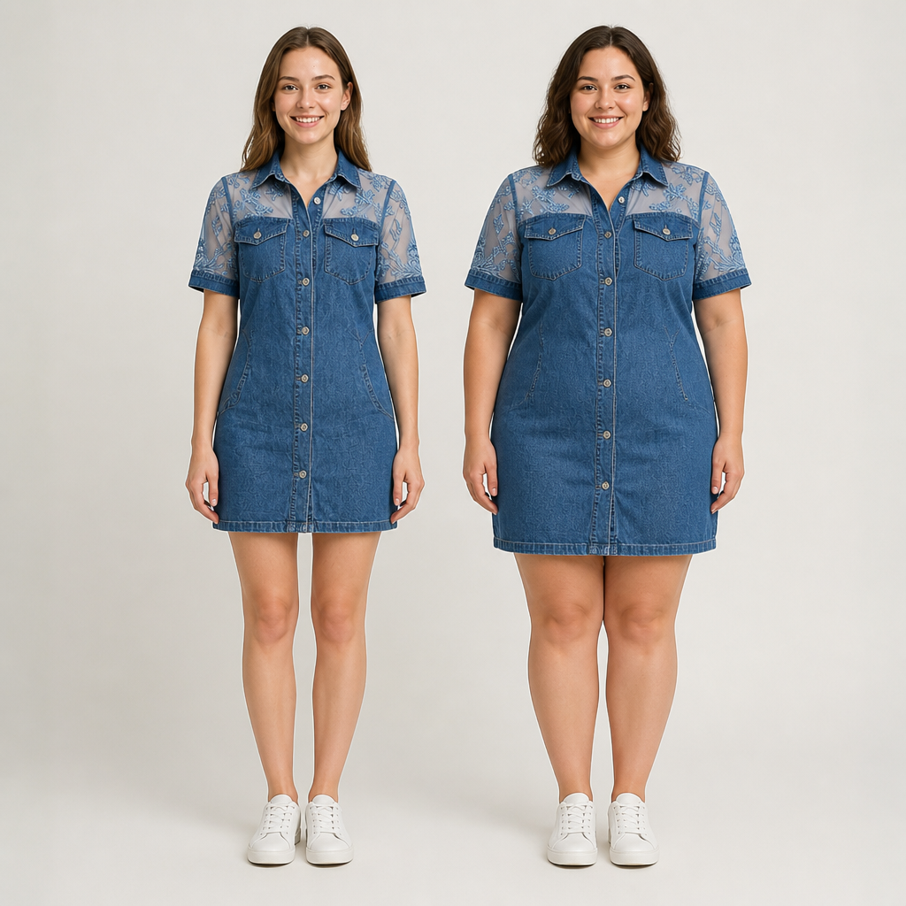 BreezeDenim™ Mini Dress — Effortless Cool Confidence That Turns Heads All Summer Long