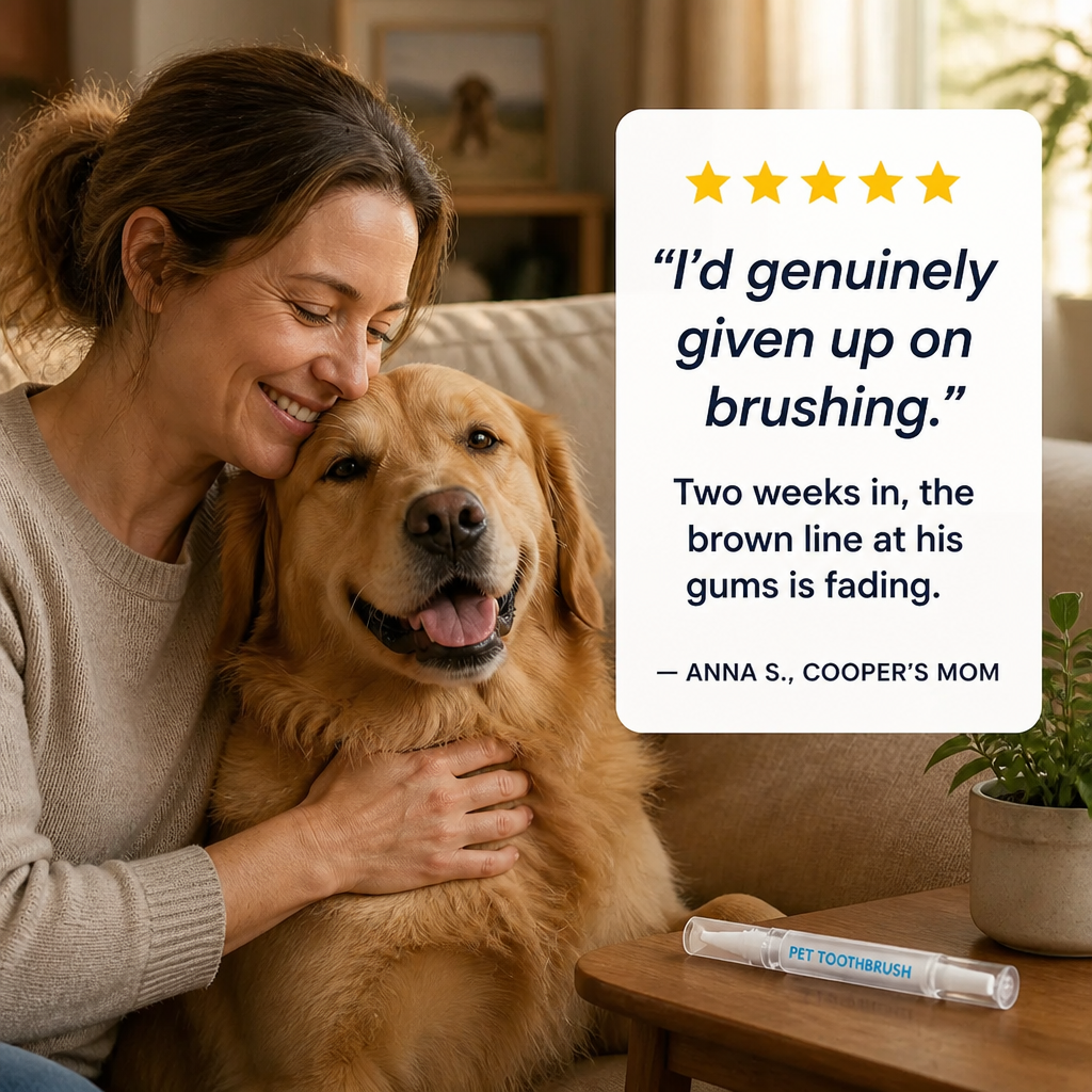 SmilePaw™ — Stop the Brushing Struggle and Remove Tartar in 30 Seconds a Day