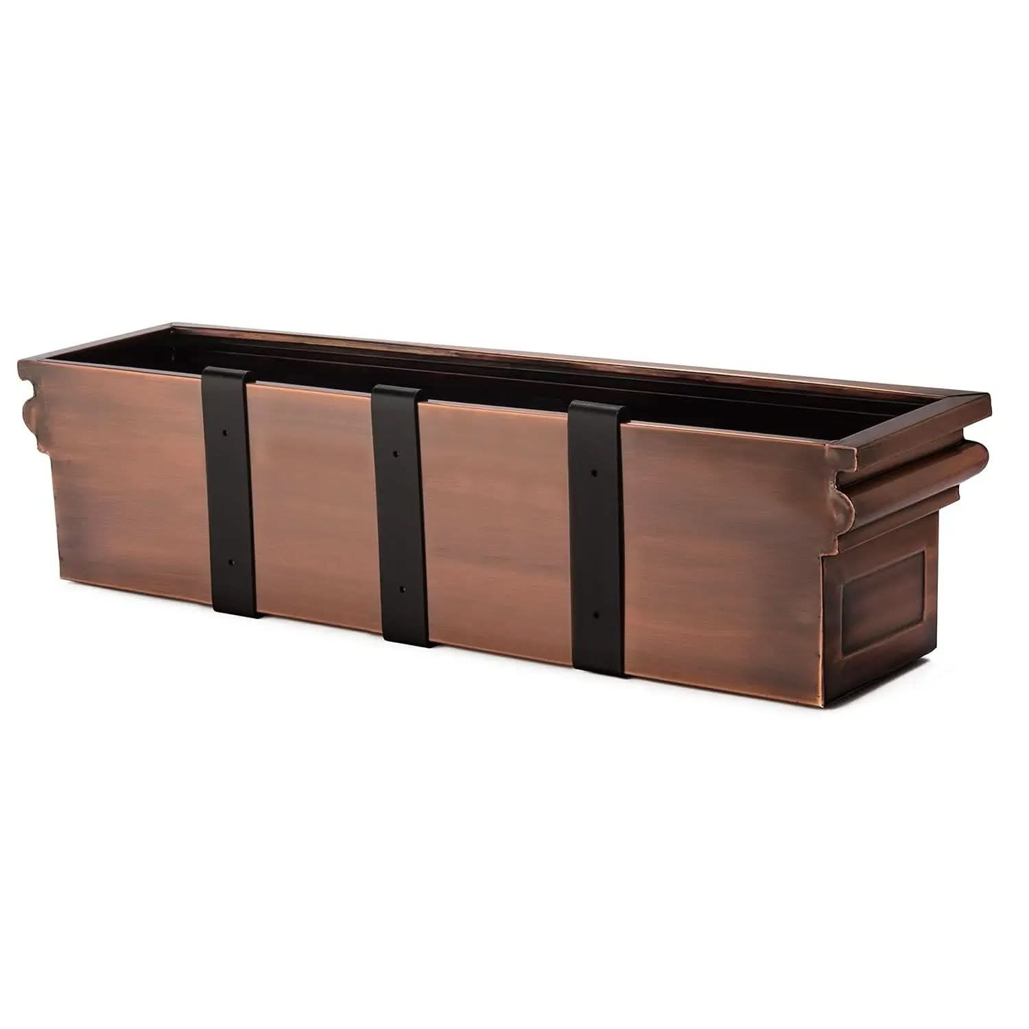 Outdoor Planter Box for Windows – Copper Design