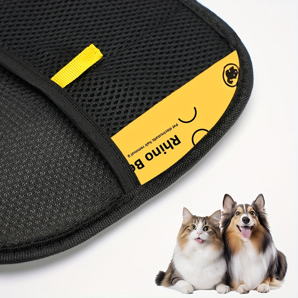 PawEase - Extra Large Pet Grooming Gloves for Effortless Fur Removal