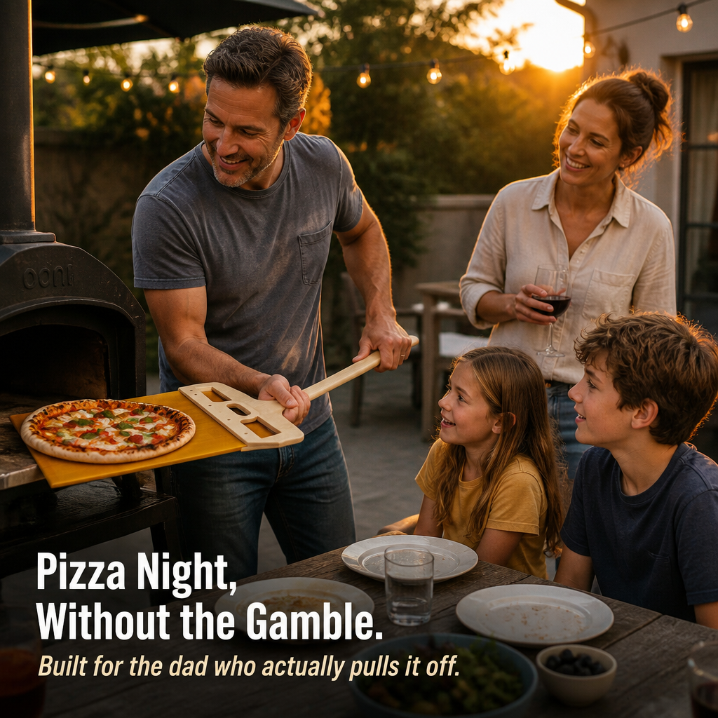 GlizzaGlide™ — Launch Perfect Pizzas with Effortless, Mess-Free Precision Every Time