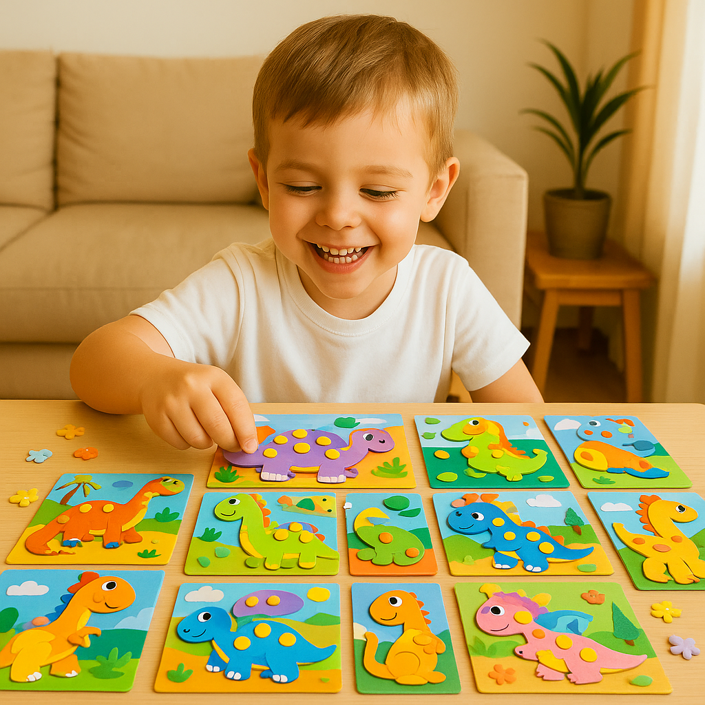 InspirePlay™ Sticker Set — Ignite Your Child’s Confidence and Unleash Endless Creativity Every Time They Play