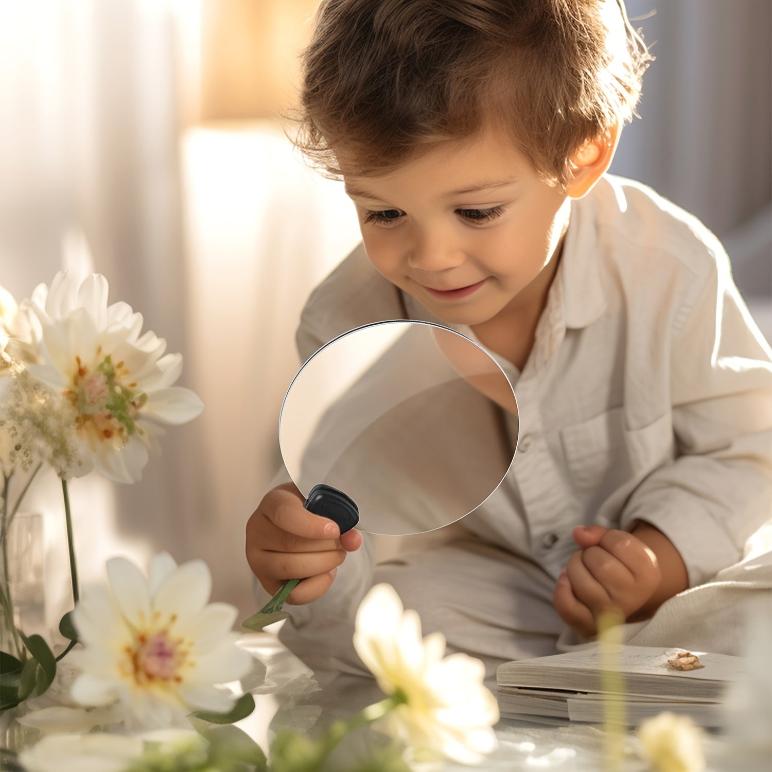 Hands-Free 5X Magnifier for Crafting and Detailed Work