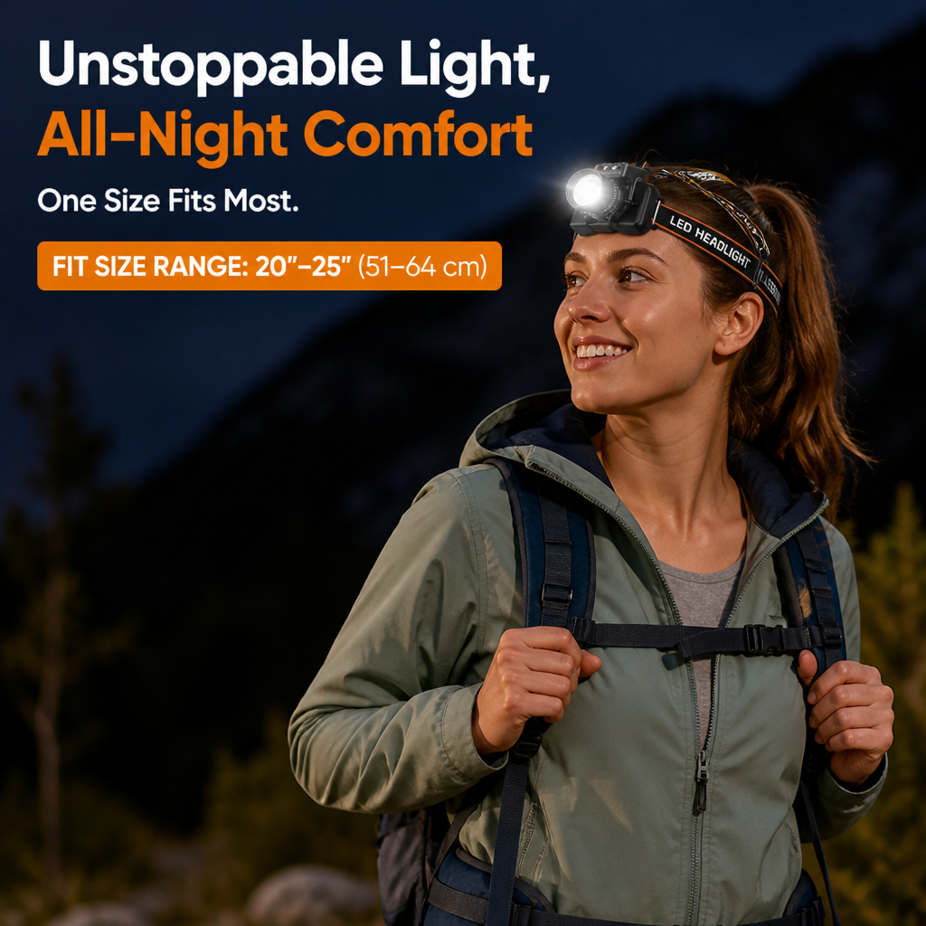 LumaVera™ — Own the Night with Unstoppable Light and Rock-Solid Comfort