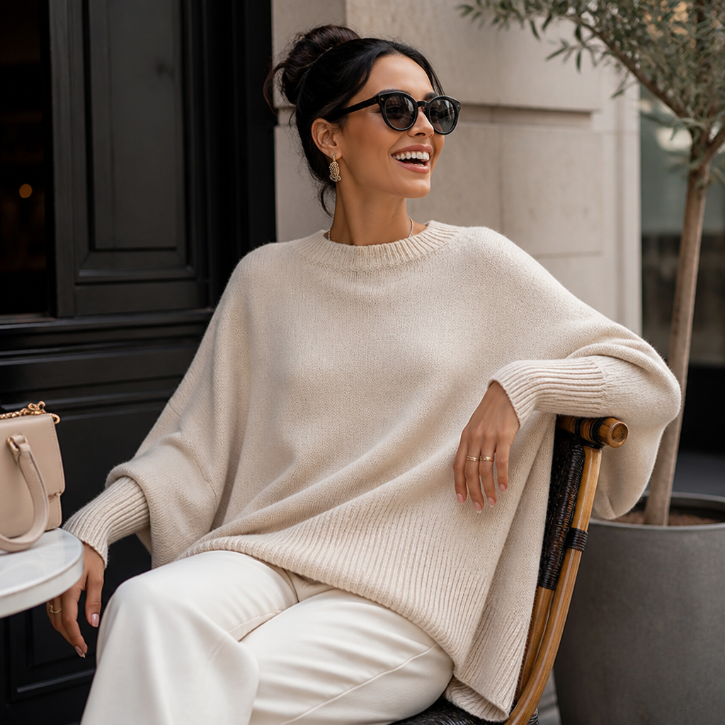 VeluraMist™ Cascade Sweater — Wrap Yourself in Soothing Warmth and Effortless Confidence