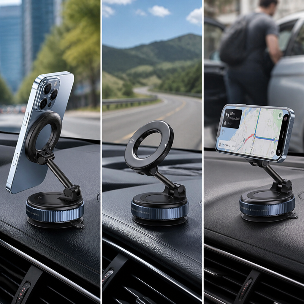 GripTitan™ — Lock Your Phone Like a Pro and Drive with Total Confidence