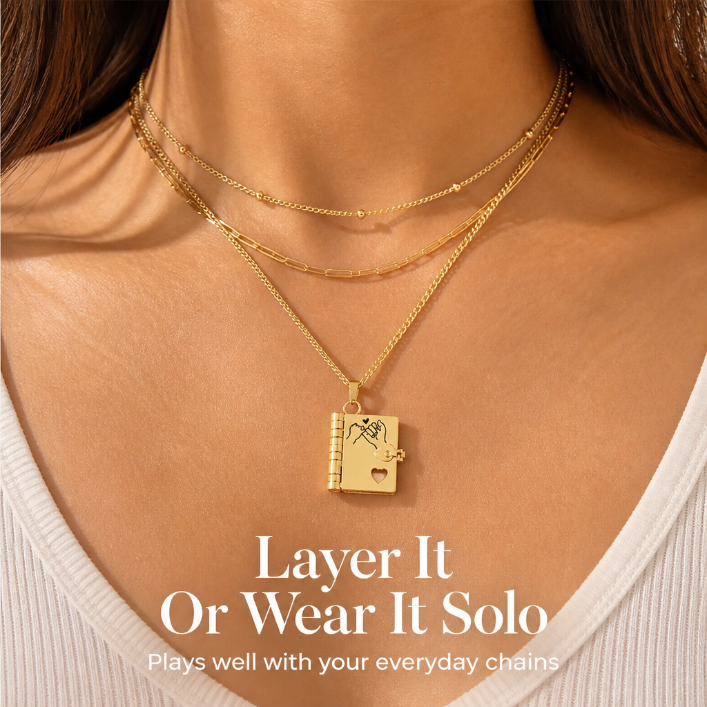 EverBond™ Necklace — Keep Your Daughter’s Heart Wrapped in Unbreakable Love Every Day