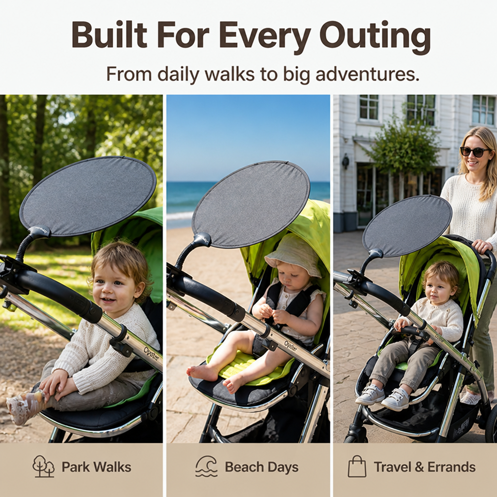 TitanShade™ — Instantly Create a Cool, Calm Haven Your Baby Will Love